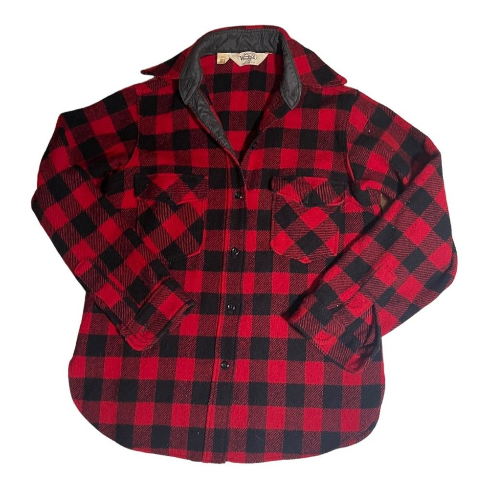 Vtg Woolrich Flannel Shacket - image 4